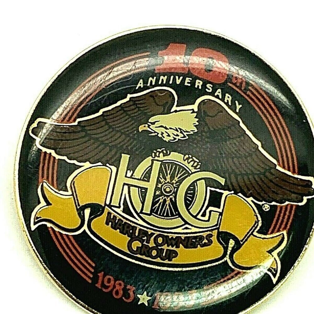 Harley Davidson Owners Group Eagle Anniversary Pin